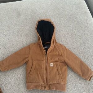 Carhartt Toddler Tan Hooded Jacket